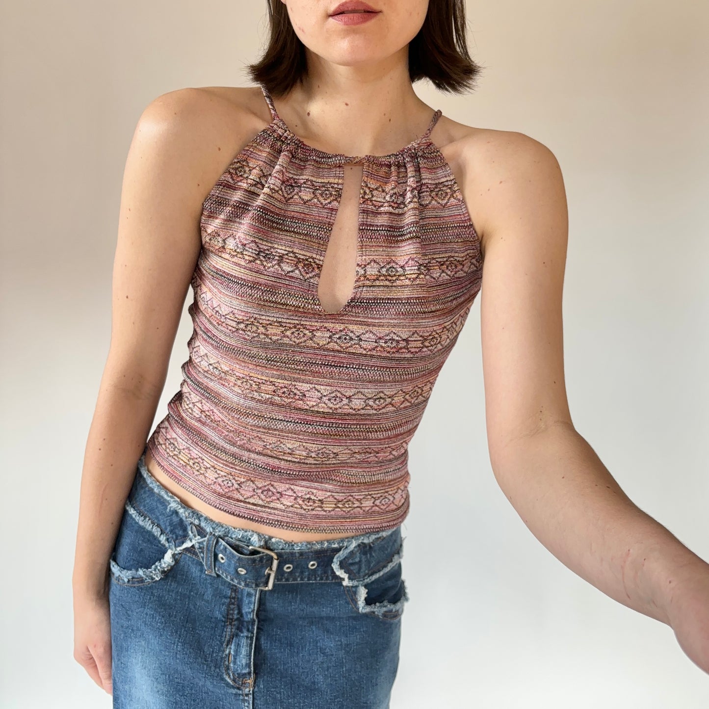 2000s Knit Halter (XS/S)