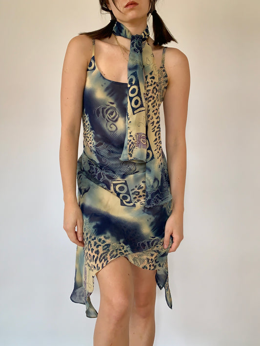 Y2K Scarf & Dress Set