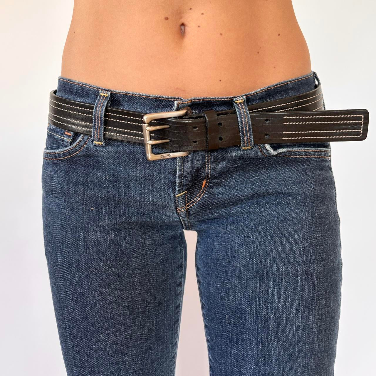 Vintage Coach Leather Belt