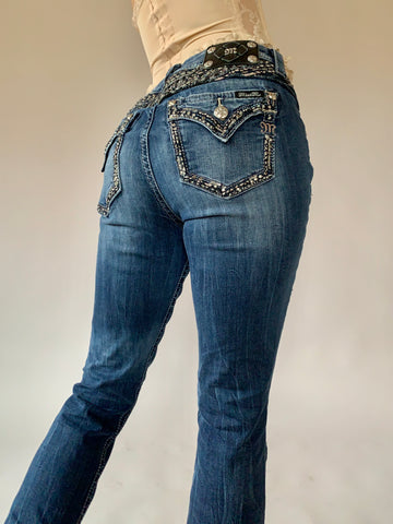 Y2K Miss Me Jeans - Large