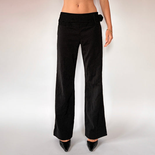 2000s Pinstripe Trousers (S)