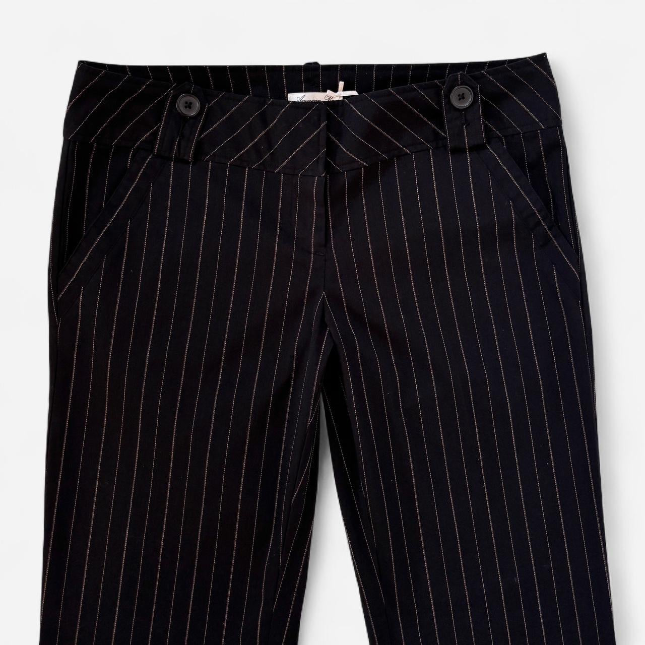 Y2K Pinstripe Flares (M/L)