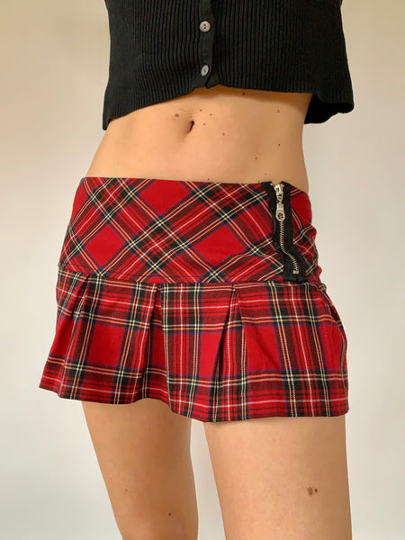 Y2K Micro Mini Skirt - Small