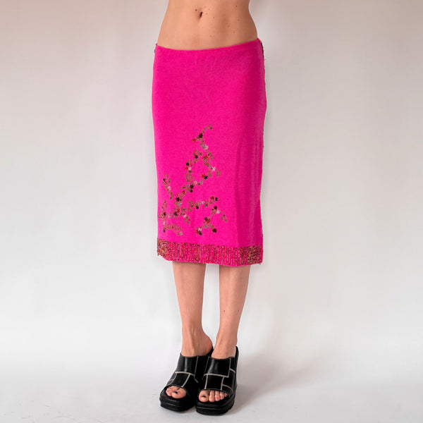Custo Barcelona Knit Midi Skirt (S/M)
