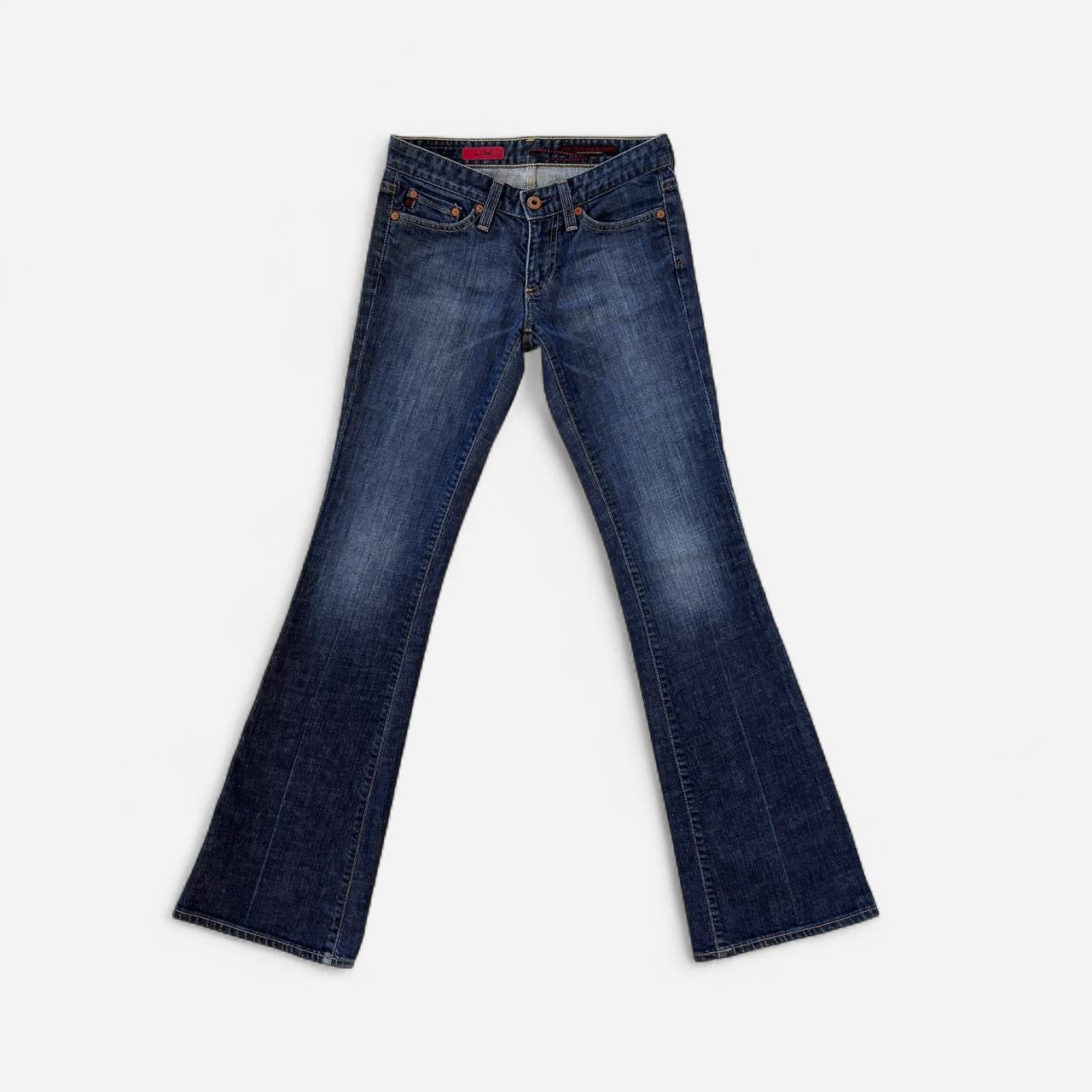 Y2K Low Rise Flare Jeans (XXS)