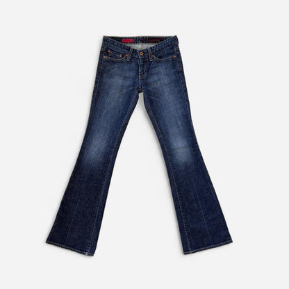 Y2K Low Rise Flare Jeans (XXS)