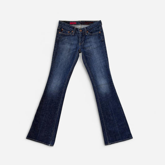 Y2K Low Rise Flare Jeans (XXS)
