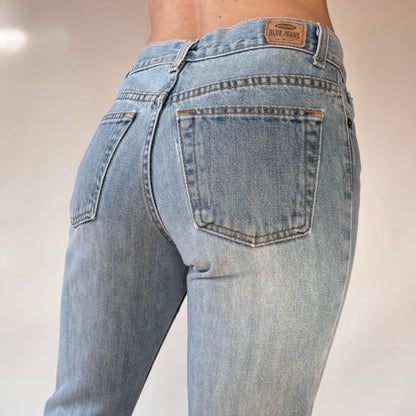 90s Light Wash Bootcut Jeans (XS)