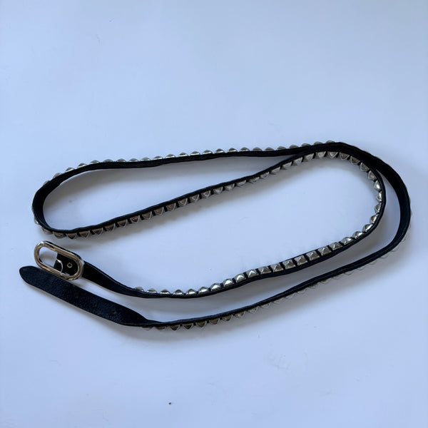 Vintage Studded Leather Belt (M/L)