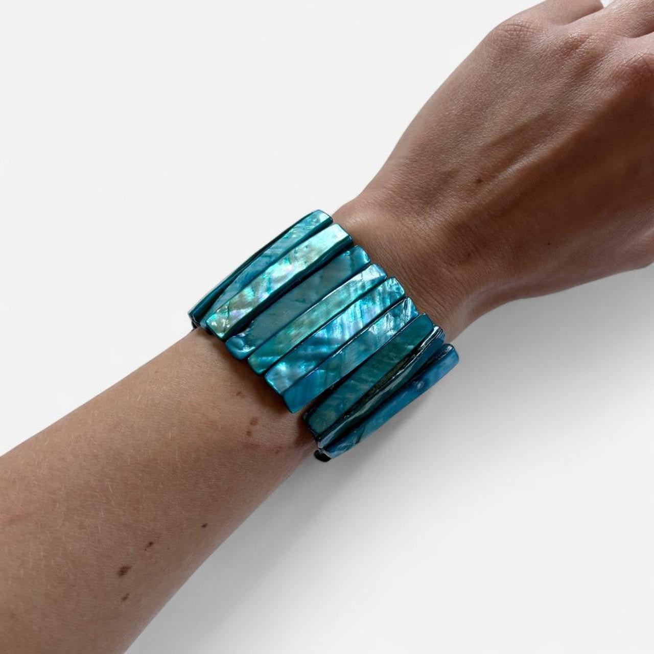Blue Mermaid Shell Bracelet