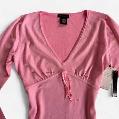 Y2K Deadstock BCBG Ribbon Top (S)