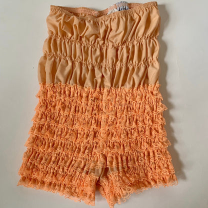 Vintage Creamsicle Ruffle Bloomers (XXS/XS)