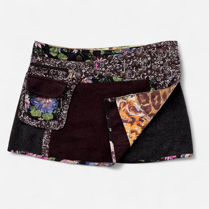 2000s Wool Mini Skirt (S-L)