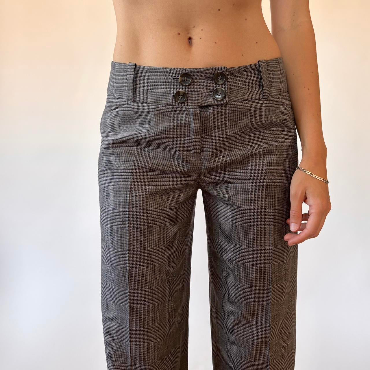 00s Plaid Trousers (XS)