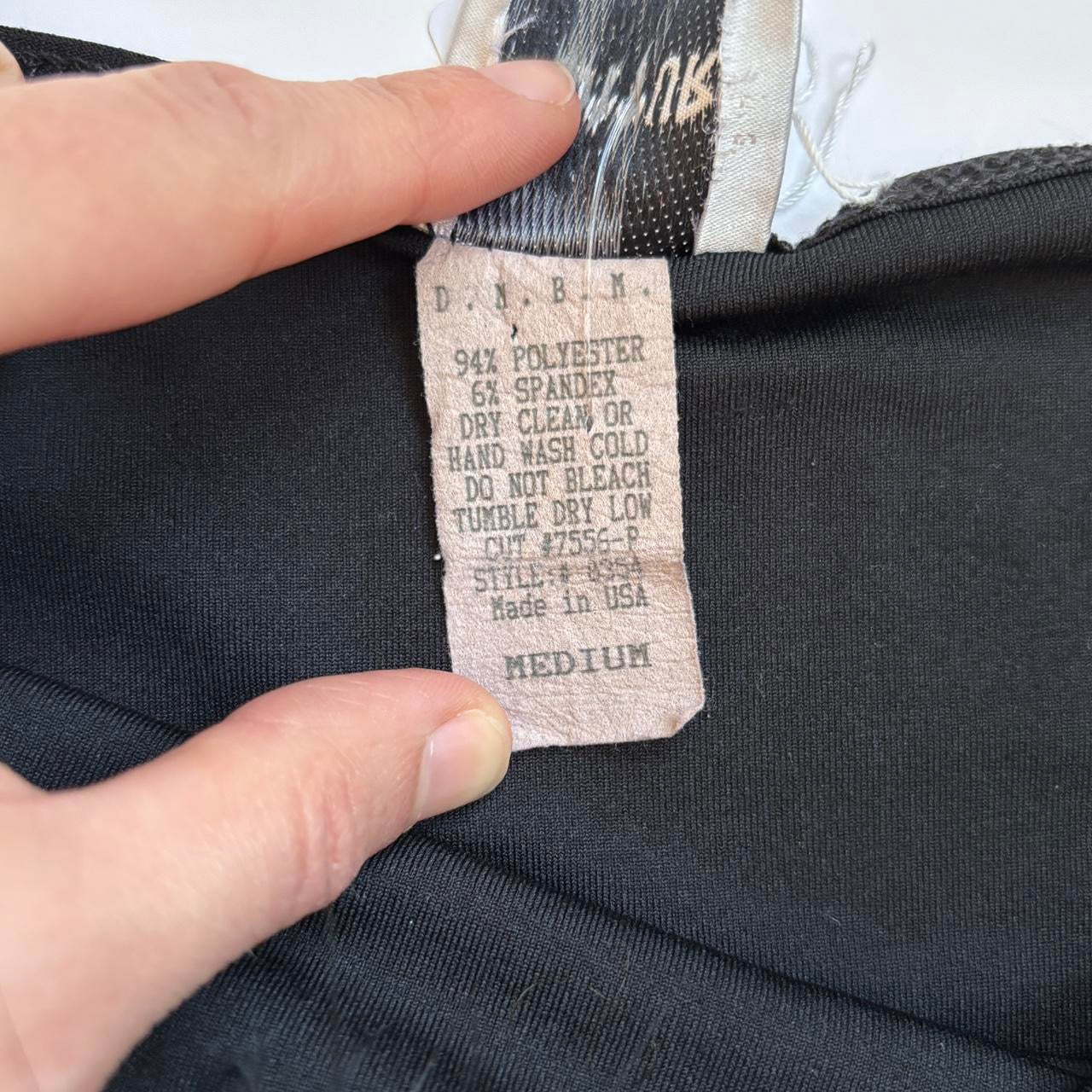 90s Noir Feather Tank (S)