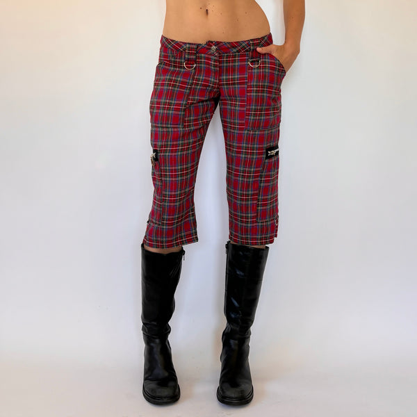 90s Plaid Mallgoth Shorts (M)