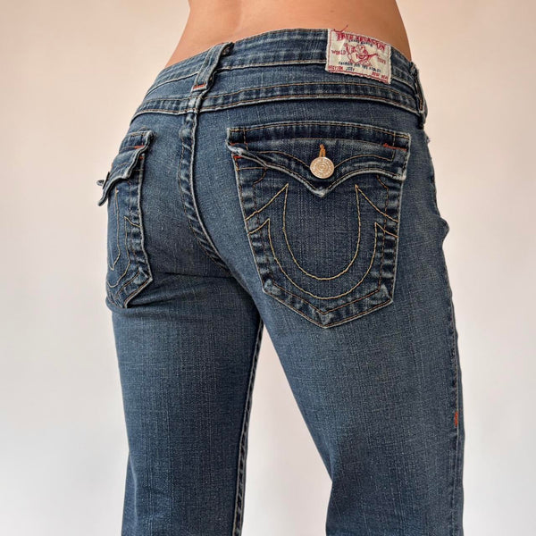 Y2K True Religion Flare Jeans (S/M)