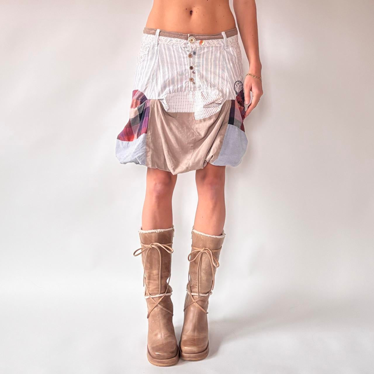 Desigual Bubble Hem Skirt (M)