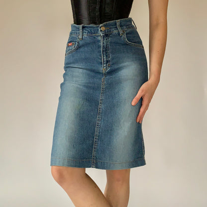 Y2K Denim Midi (S)
