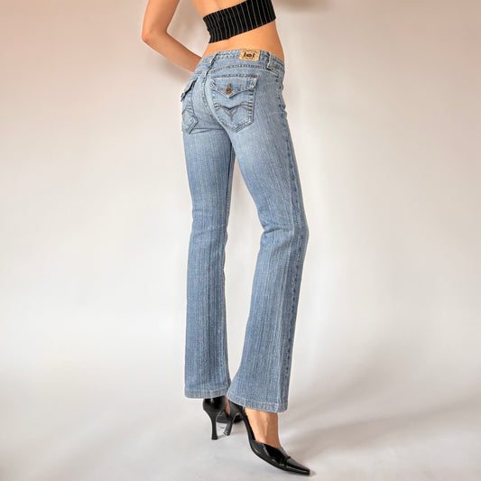Y2K L.e.i. Low Rise Flare Jeans (XXS/XS)
