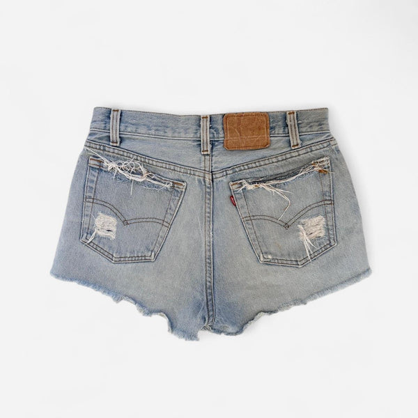 Levi’s 80s 701 Cutoff Denim Shorts (S)