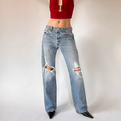 Levi’s 90s Distressed 501s (M)