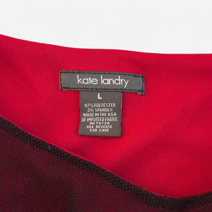 90s Layered Mesh Top (L)