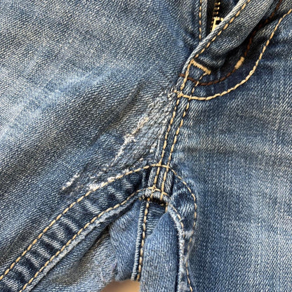 Y2K Low Rise Miss Me Jeans (XS)