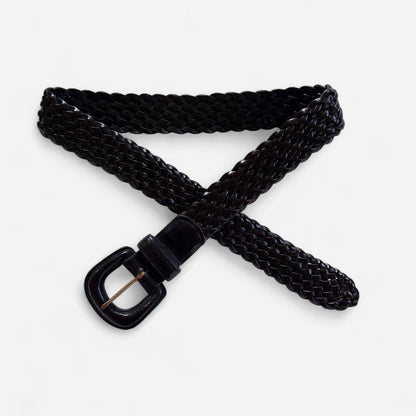 Coach Braided Leather Belt