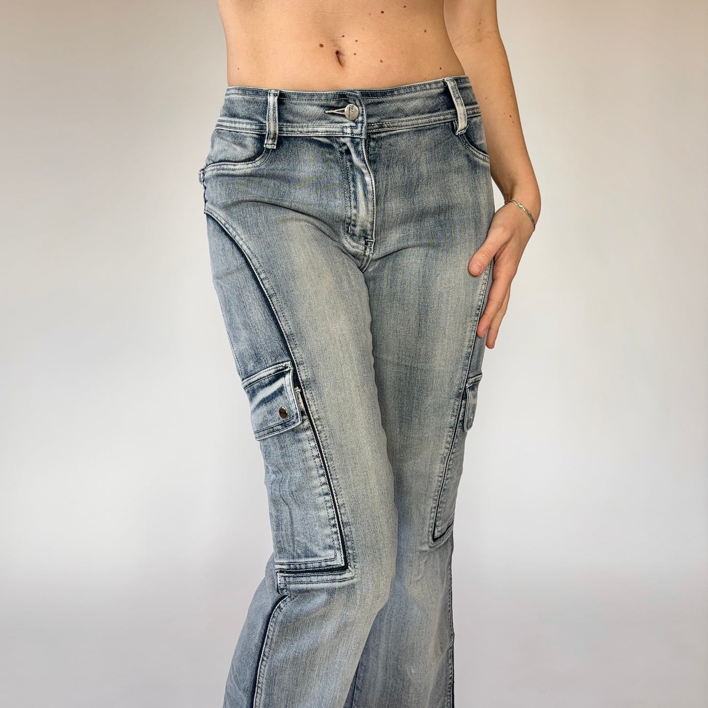 2000s L.E.I. Cargo Jeans (S)