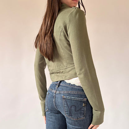 2000s Military Style Jacket (M)
