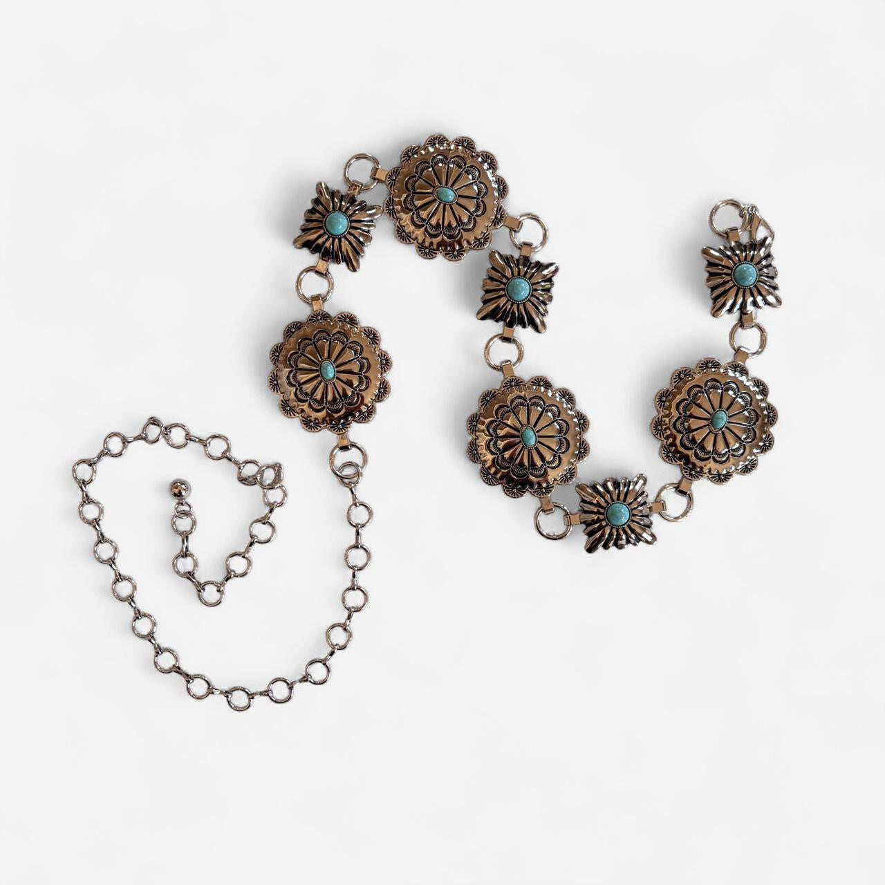 Western Concho Chain Belt