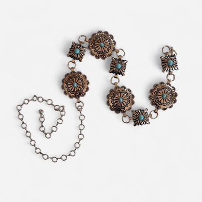 Western Concho Chain Belt