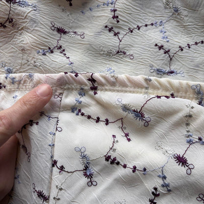 Y2K Strapless Ribbon Top (M)