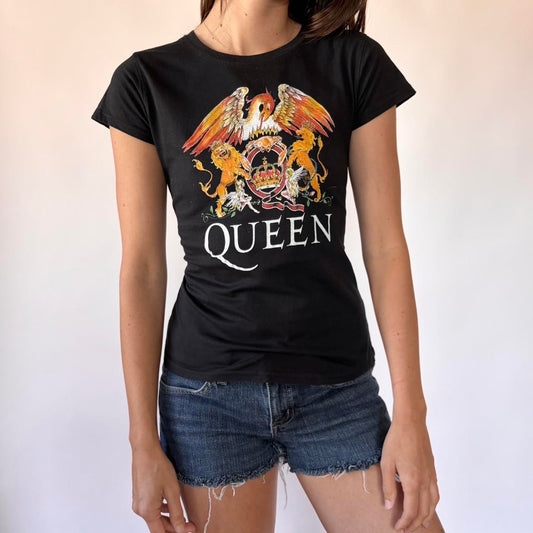 Y2K Queen Baby Tee (S/M)