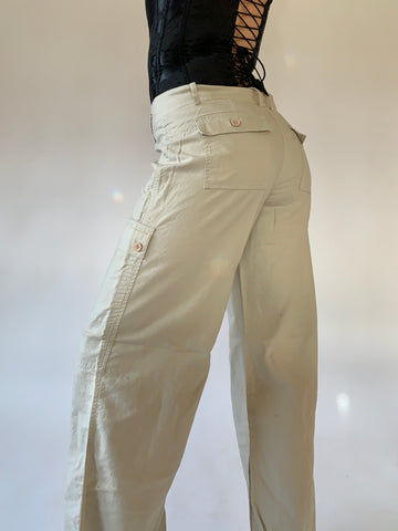 Y2K Cargo Trousers - Small