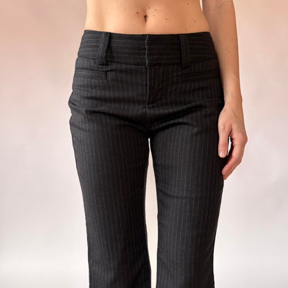 2007 Low Rise Pinstripe Trousers (XXS)
