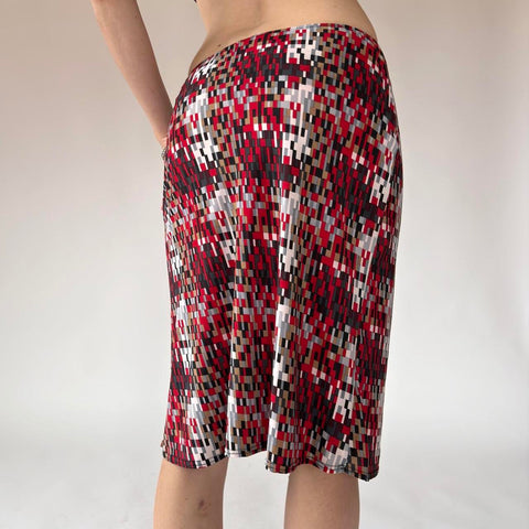 90s Slinky Midi Skirt (XS)