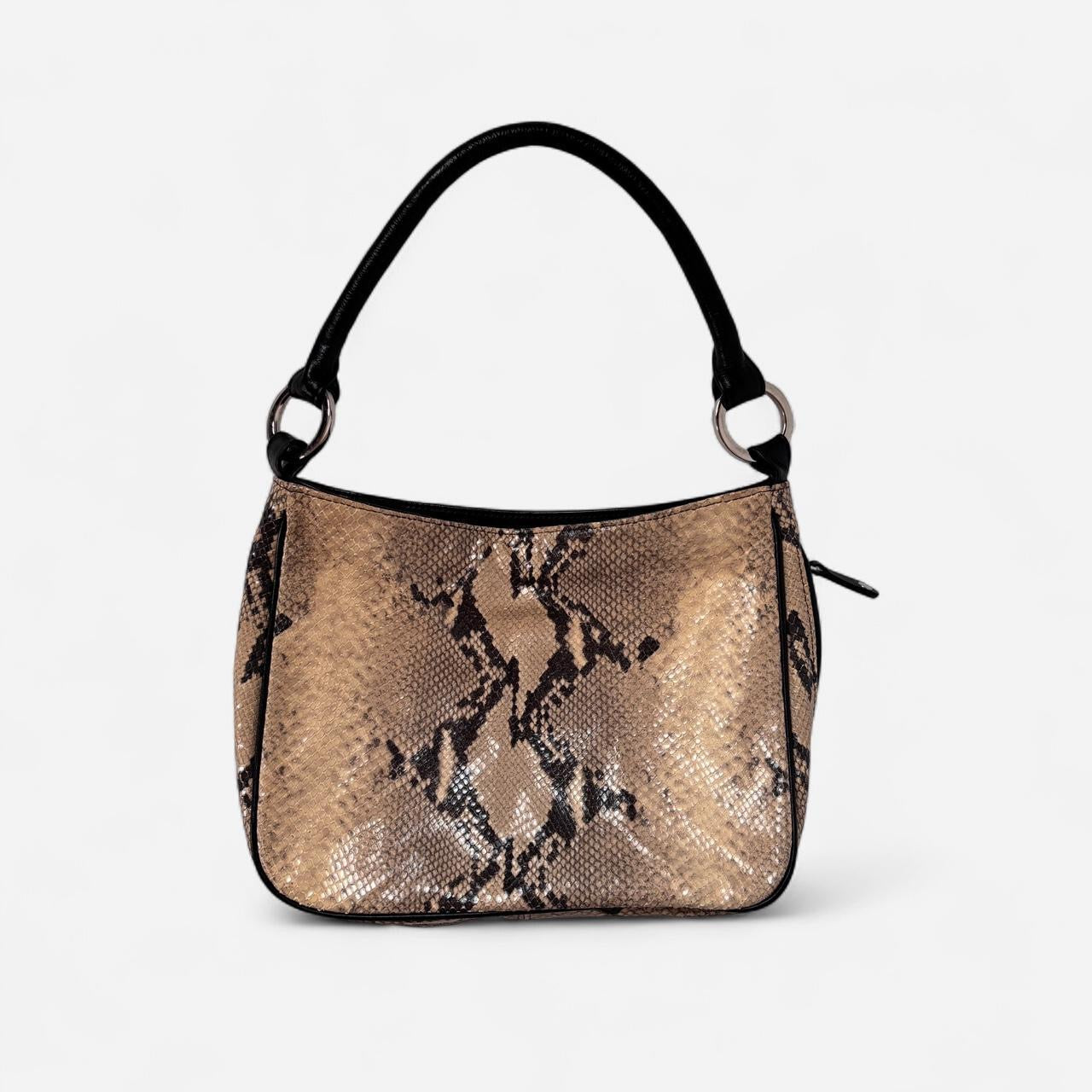 Snakeskin Leather Purse