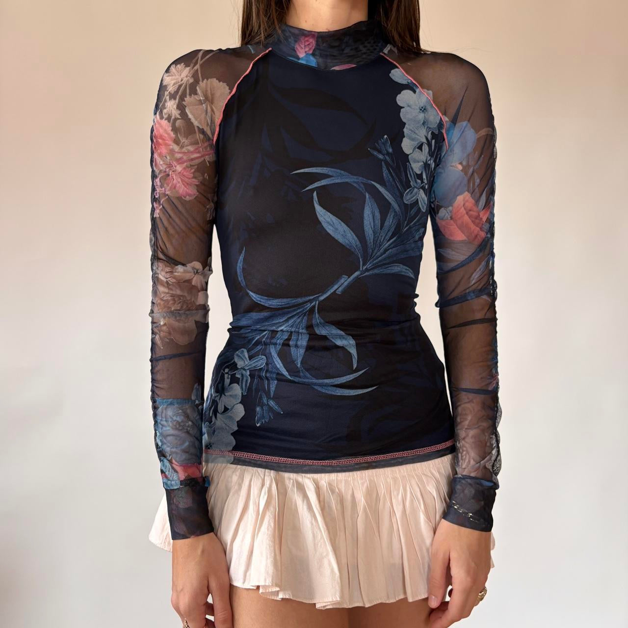 Desigual Mesh Top (S)