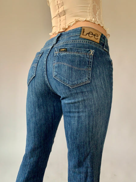 Y2K Lee Jeans - Medium