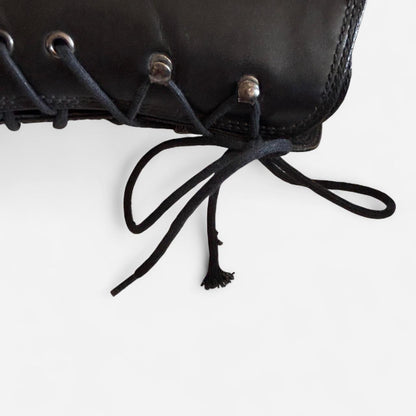 2000s Heeled Lace-Up Boots (6.5)