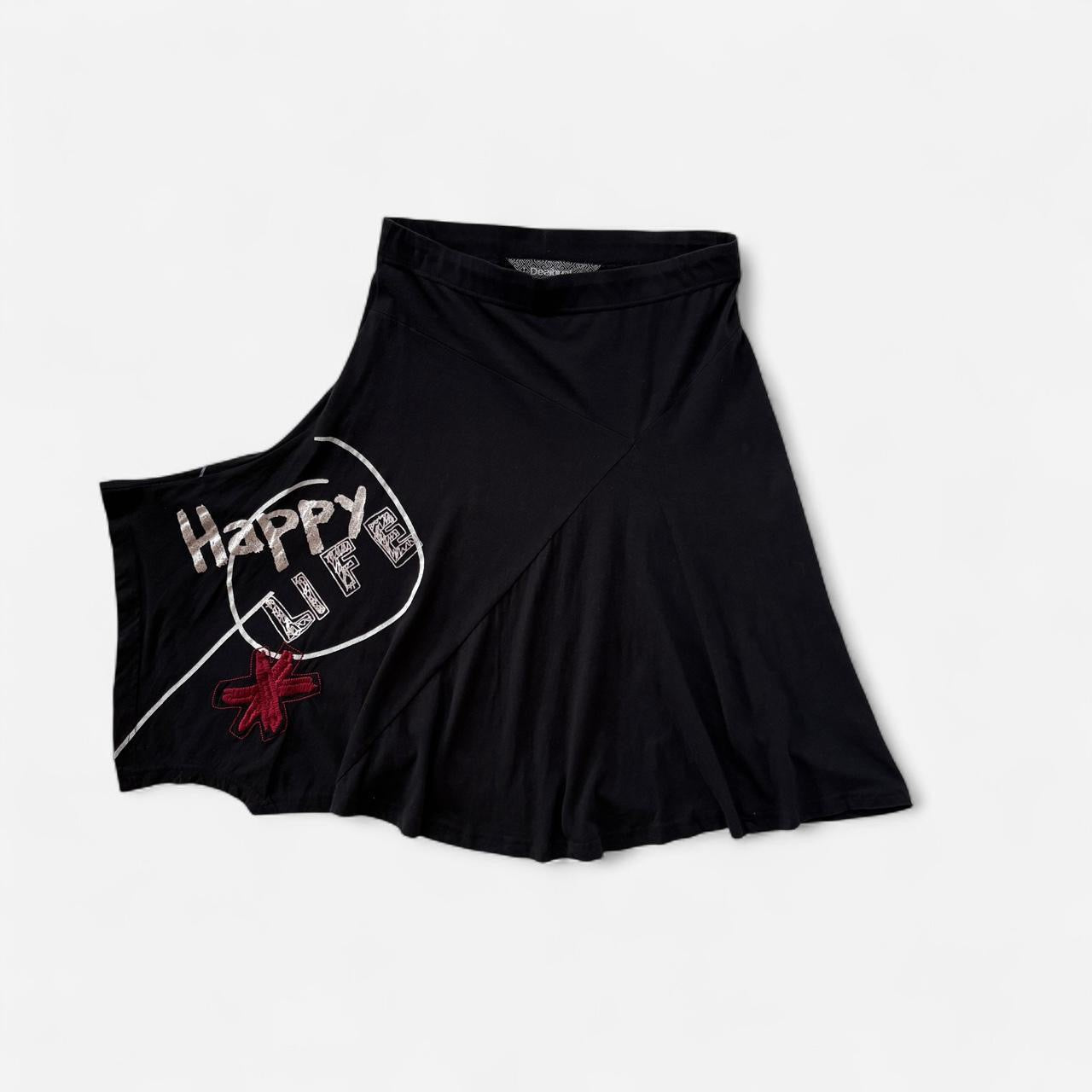 Desigual Graphic Midi Skirt (S/M)