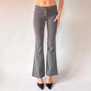 Y2K Pinstripe Flares (XXS/XS)