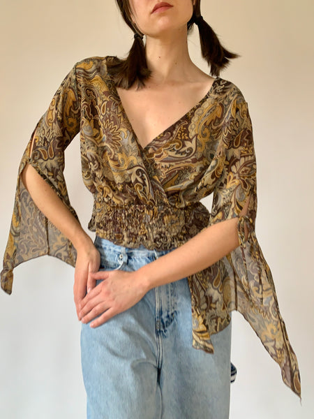 Vintage Boho Fairy Blouse