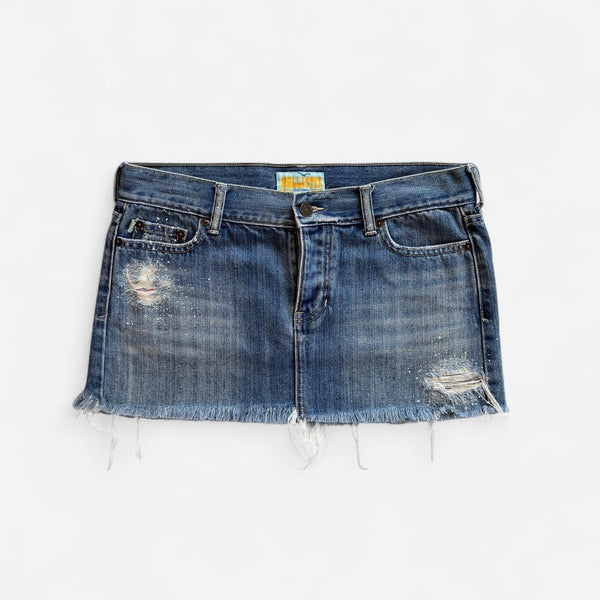 Y2K Hollister Denim Mini Skirt (S/M)