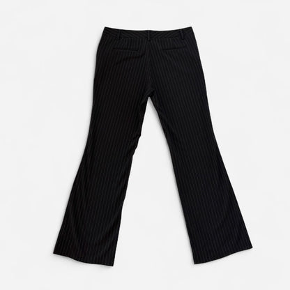 Y2K Pinstripe Flare Pants (M/L)