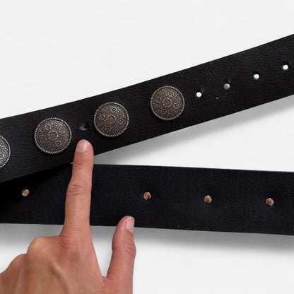 Western Leather Belt