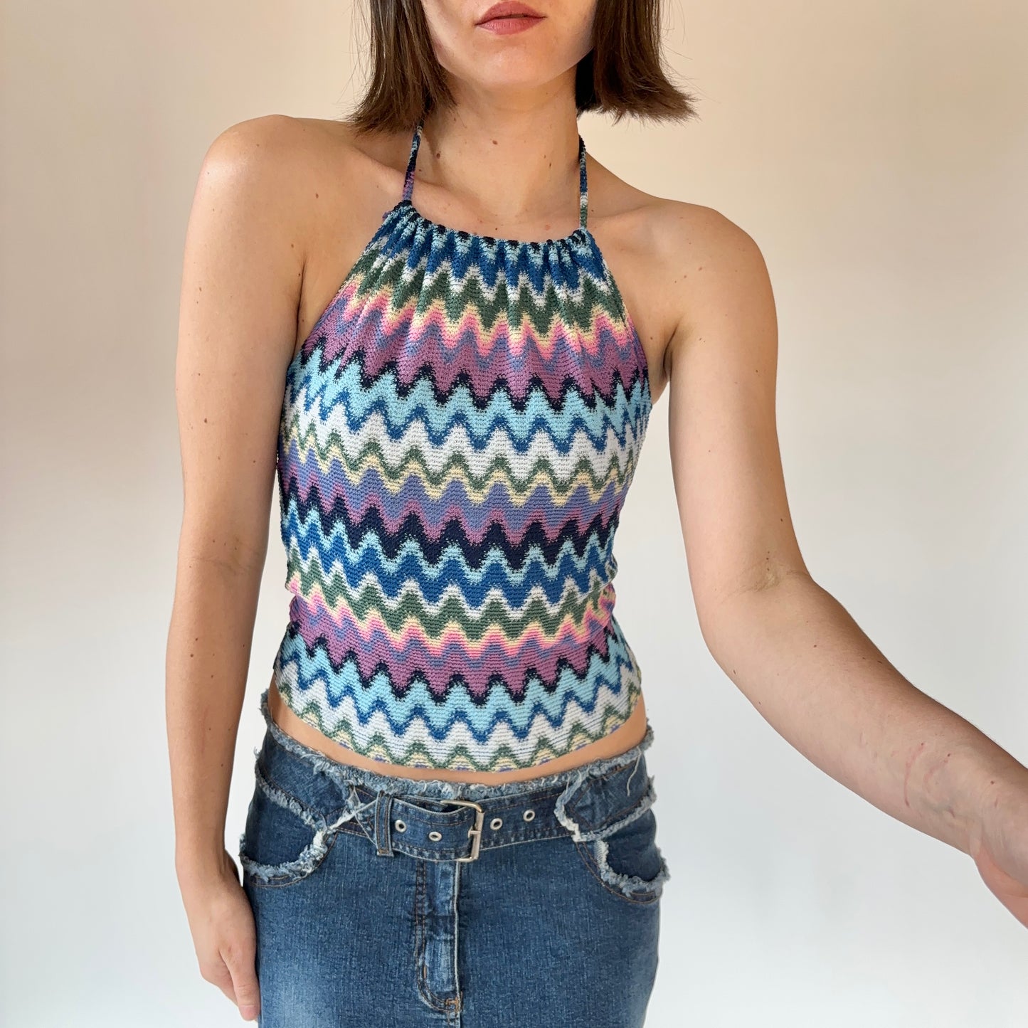 2000s Knit Halter (XS)