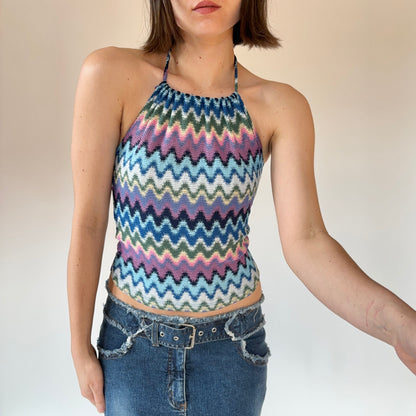 2000s Knit Halter (XS)